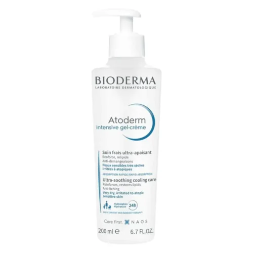 Bioderma Atoderm Intensive Anti-Itch Gel Cream Bioderma Atoderm Intensive Gel Cream for sale in Lebanon - lightweight soothing cream