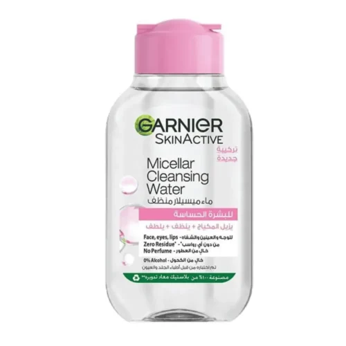 Garnier Micellar Cleansing Water Makeup Remover 100ml Garnier micellar water 100ml for sale in Lebanon - clear liquid lightweight formula