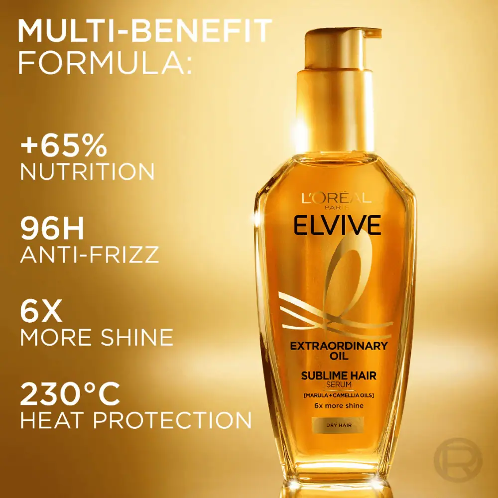 L'Oréal Paris Elvive Extraordinary Oil Sublime Hair Serum - Lebanon - Makeup Germany L'Oréal Paris Elvive