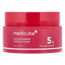 Medicube TXA Niacinamide Capsule Cream for sale in Lebanon - customizable pink and red gel-cream texture