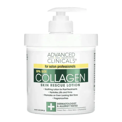 Advanced Clinicals Collagen Skin Rescue Lotion 454g