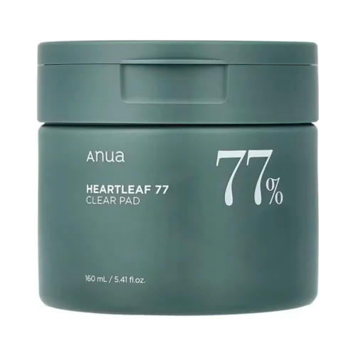Anua Heartleaf 77 Clear Pad 160ml Anua Heartleaf 77 Clear Pad Lebanon for sale in Lebanon - 160ml clear tub containing 70 pre-soaked PHA toner pads with heartleaf extract