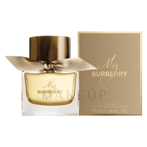 Burberry My Burberry Lebanon Eau de Parfum 50ml for sale in Lebanon - amber glass perfume bottle with a horn-finish cap and hand-tied gabardine ribbon