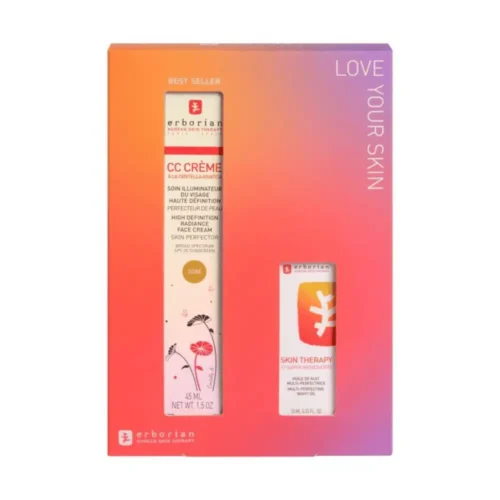 Erborian CC Cream Lebanon for sale in Lebanon - creamy white texture transforming into a golden bronze tint on skin