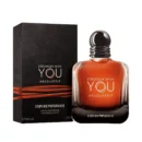 Armani Stronger With You Absolutely Lebanon Stronger With You Absolutely Parfum 100ml for sale in Lebanon - smoky dark amber-lacquered glass perfume bottle with a matte black cap