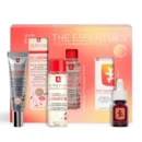 Erborian The Essentials Mini CC Routine Lebanon for sale in Lebanon - glowing CC cream tube, golden cleansing oil, and multi-corrective face serum oil textures