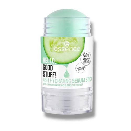 Essence Hello Good Stuff Face Stick Serum 30g Essence Hello Good Stuff Serum Stick Lebanon for sale in Lebanon - 30g green twist-up hydrating stick serum