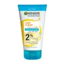 Garnier Fast Clear Anti-Acne Daily Exfoliating Wash 150ml Garnier Fast Clear Daily Wash Lebanon for sale in Lebanon - 150ml blue tube with Salicylic Acid and Vitamin C exfoliating face wash formula