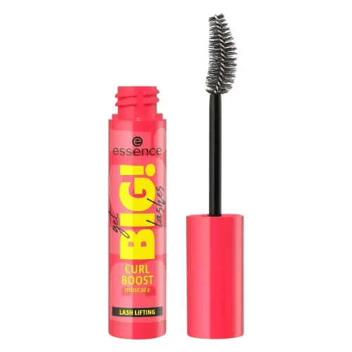 Essence Get Big! Lashes Curl Boost Mascara Essence Get Big Lashes Curl Boost Mascara Lebanon for sale in Lebanon - 12ml refreshed black mascara tube with curved fiber curling brush