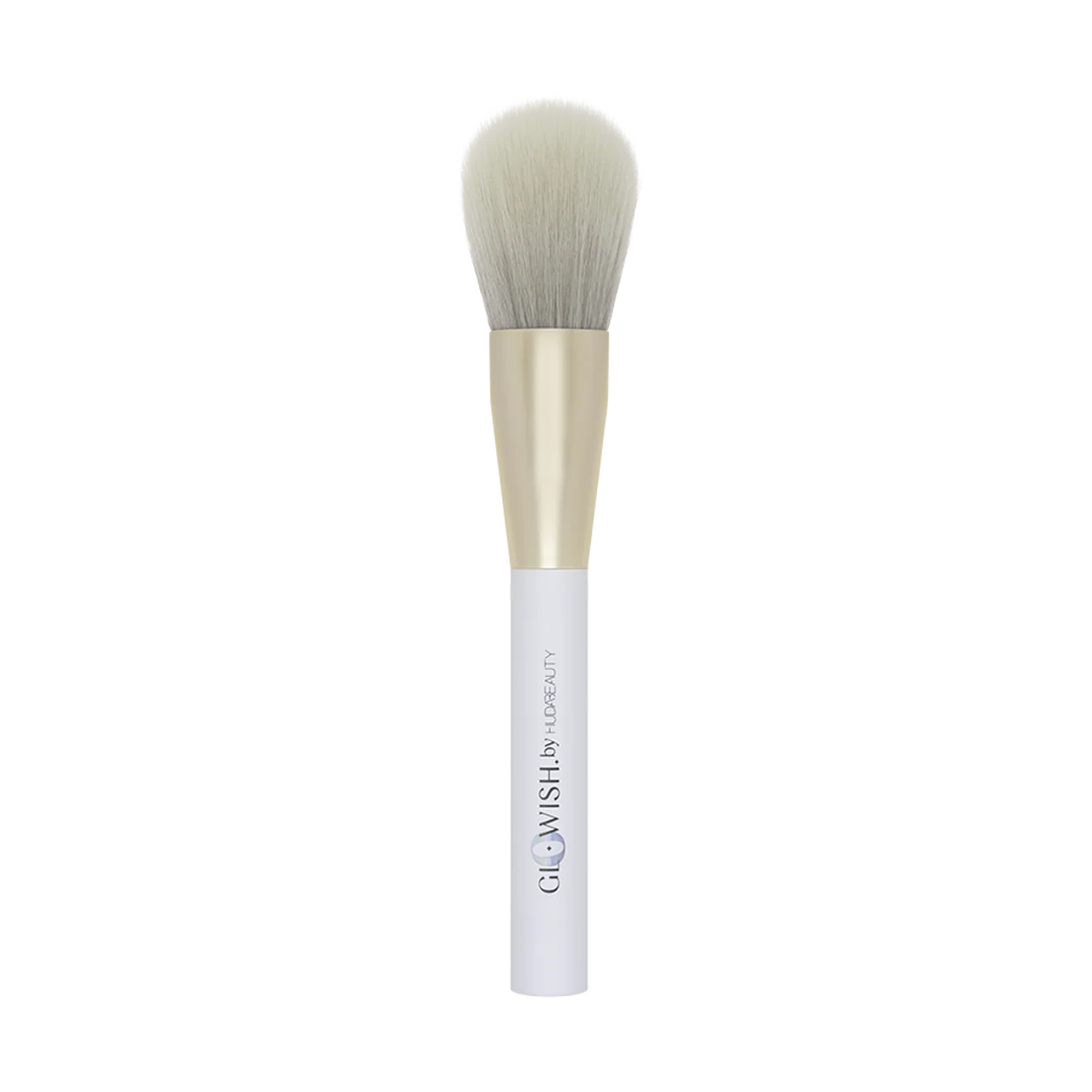 Huda Beauty GloWish All Over Face Powder Brush - Lebanon - Makeup Germany Huda Beauty GloWish All Over Face Powder Brush vegan makeup brush for sale in Lebanon - domed plush powder brush with biodegradable handle