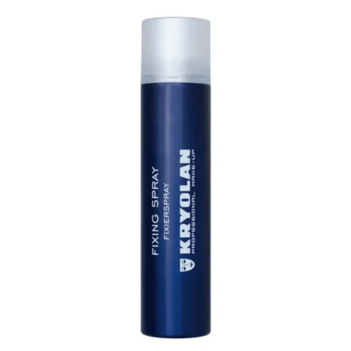 Kryolan Makeup Fixing Spray Kryolan Makeup Fixing Spray Lebanon for sale in Lebanon - 100ml aerosol spray bottle with white and blue professional packaging