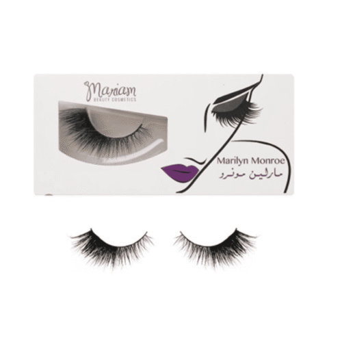 Mariam Beauty Lashes Marilyn Monroe Mariam Beauty Lashes Marilyn Monroe Lebanon for sale in Lebanon - luxury false eyelashes packaging with Marilyn Monroe lash style