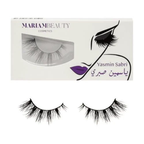 Mariam Beauty Lashes Yasmin Sabri Mariam Beauty Lashes Yasmin Sabri Lebanon for sale in Lebanon - luxury false eyelashes packaging with Yasmin Sabri lash style