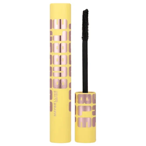 Maybelline Colossal Bubble Mascara Very Black 10 ml Maybelline Colossal Bubble Mascara Lebanon for sale in Lebanon - 10ml yellow mascara tube with custom Inflator Comb Brush