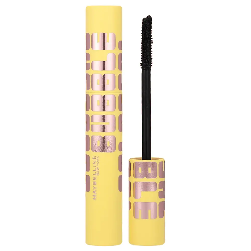 Maybelline Colossal Bubble Mascara Very Black 10 ml - Lebanon - Makeup Germany Maybelline Colossal Bubble Mascara Very Black 10 ml Maybelline Colossal Bubble Mascara Lebanon for sale in Lebanon - 10ml yellow mascara tube with custom Inflator Comb Brush