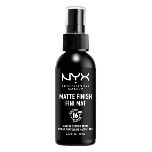 NYX MATTE FINISH SETTING SPRAY 60ML NYX Matte Setting Spray Lebanon for sale in Lebanon - 60ml sleek matte black spray bottle with long-lasting oil control label