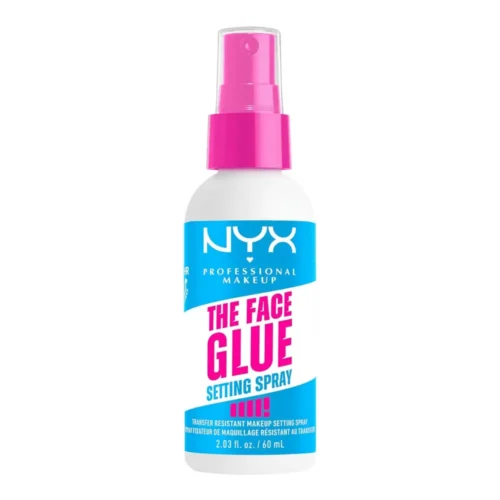 NYX The Face Glue Setting Spray NYX The Face Glue Setting Spray Lebanon for sale in Lebanon - 60ml bright yellow spray bottle with setting mist pump nozzle