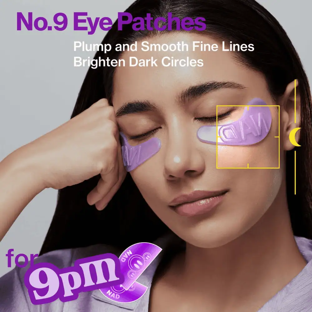 Numbuzin No.9 NAD Collagen Under Eye Patches - Lebanon - Makeup Germany Numbuzin No.9 NAD Collagen Under Eye Patches Numbuzin No 9 Eye Patches Lebanon for sale in Lebanon - 5 pack box of cooling hydrogel eye patches infused with NAD+, collagen, and caffeine
