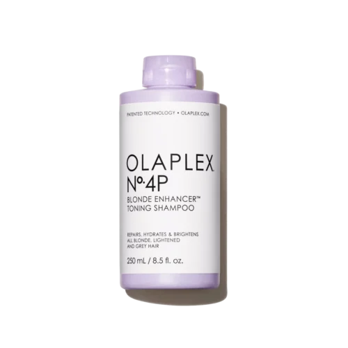 Olaplex No 4P Blonde Enhancer Toning Shampoo purple shampoo for sale in Lebanon - bottle of bond-building toning shampoo