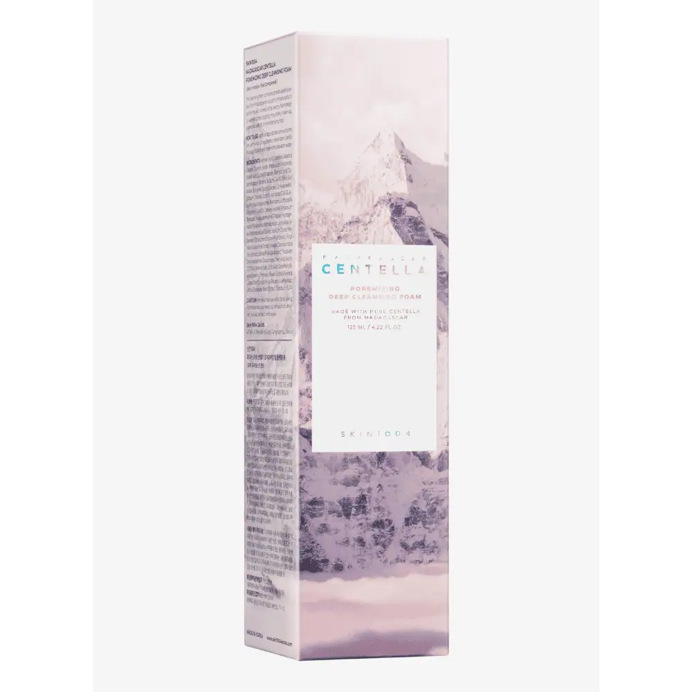 SKIN1004 Madagascar Centella Poremizing Deep Cleansing Foam 125ml - Lebanon - Makeup Germany SKIN1004 Madagascar Centella Poremizing Deep Cleansing Foam 125ml SKIN1004 Centella Poremizing Cleansing Foam Lebanon for sale in Lebanon - 125ml pink tube with rich creamy deep pore-cleansing foam formula