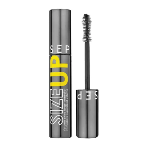 Sephora Collection Size Up Mascara Sephora Size Up Mascara Lebanon for sale in Lebanon - sleek black mascara tube with hourglass-shaped fiber brush applicator