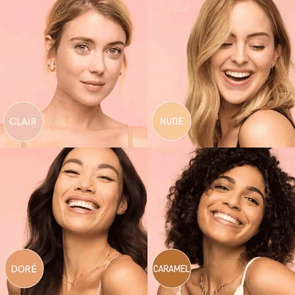 Erborian The Essentials Mini CC Routine 23 Kit - Lebanon - Makeup Germany Erborian The Essentials Mini CC Routine Lebanon for sale in Lebanon - glowing CC cream tube, golden cleansing oil, and multi-corrective face serum oil textures
