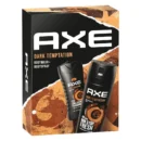 Axe Axe Dark Temptation Care Gift Set Dark Chocolate Fragrance Body Care Set for sale in Lebanon - 150ml body spray and 250ml shower gel grooming box set