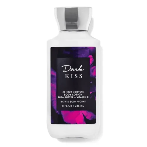 Bath & Body Works Dark Kiss Body Lotion Bath & Body Works Dark Kiss Body Lotion Lebanon for sale in Lebanon - bottle of Bath & Body Works Dark Kiss daily moisturizing body lotion with shea butter and vitamin E