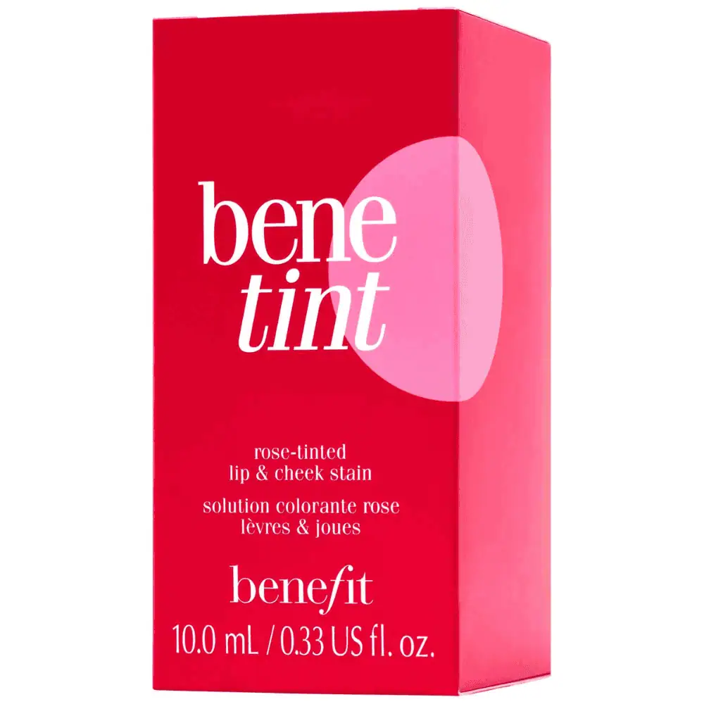 Benefit Benetint Lip & Cheek Stain 10ml - Lebanon - Makeup Germany Benetint Cheek & Lip Stain 10ML Benefit Benetint Lip and Cheek Stain Lebanon for sale in Lebanon - 10ml bottle with brush applicator containing iconic rose liquid tint for lips and cheeks