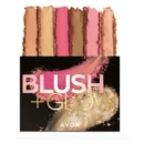 Avon Blush Glow Light Medium Makeup Palette Avon Blush Glow Light Medium Makeup Palette Lebanon for sale in Lebanon - Avon Mark eye and face makeup palette featuring 8 eyeshadows and 1 highlighter with compact mirror