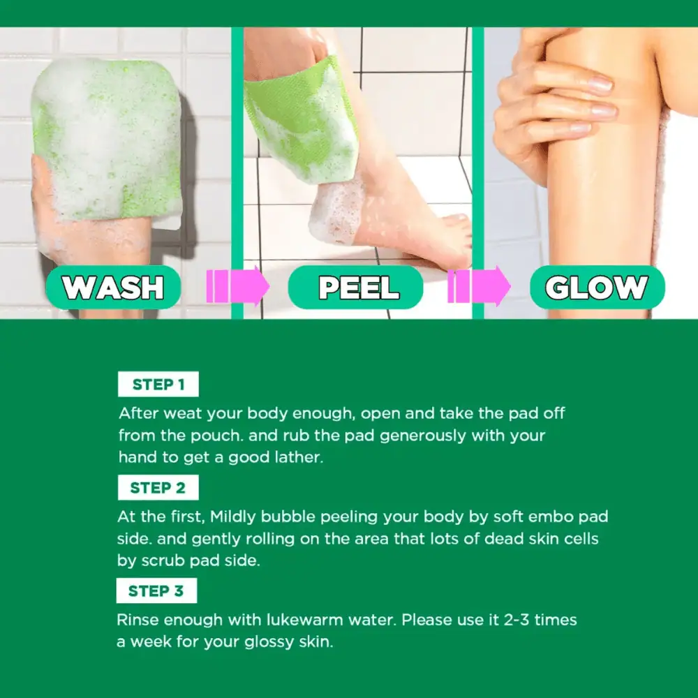 MOM'S BATH RECIPE Body Peeling Pad Original Care - Lebanon - Makeup Germany MOM'S BATH RECIPE Body Peeling Pad Original Care MOM'S BATH RECIPE Body Peeling Pad Original Care Lebanon for sale in Lebanon - dual-sided body exfoliating pad package infused with honey, yogurt, and hinoki scent