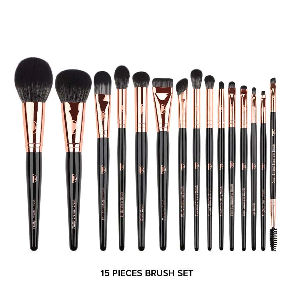 Character The Pro Touch 15 Pieces Brush Set CHX005 - Lebanon - Makeup Germany Character The Pro Touch 15 Pieces Brush Set CHX005 professional makeup brushes for sale in Lebanon - complete face and eye makeup brush kit