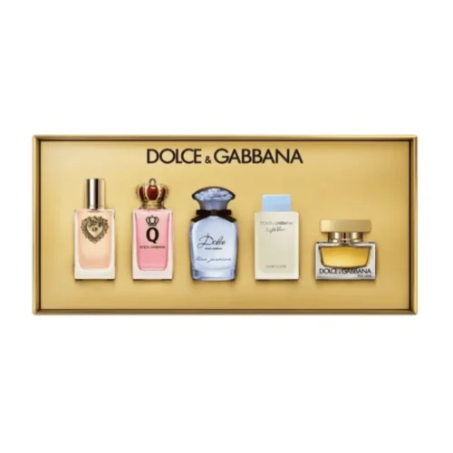 Dolce & Gabbana Dolce & Gabbana Miniature Set for Women Luxury 5-Piece Travel Retail Fragrance Set for sale in Lebanon - 5 miniature perfume bottles gift box set