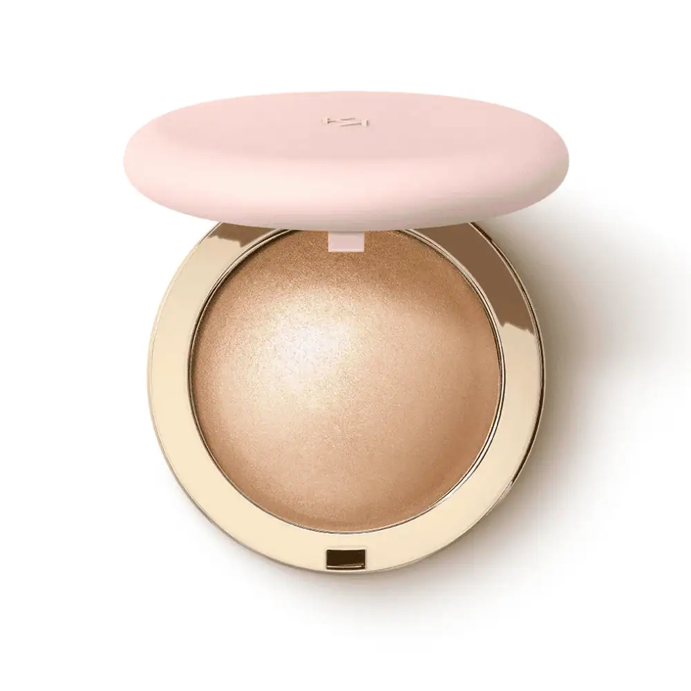 KIKO MILANO Hug Couture Highlighting Blush 01 Golden Tulle - Lebanon - Makeup Germany KIKO MILANO KIKO MILANO Hug Couture Highlighting Blush 01 Golden Tulle Dewy Glow Powder Blush for sale in Lebanon - golden tulle luminous blush compact powder texture