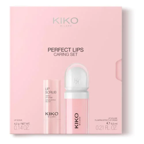 KIKO MILANO Perfect Lip Care Set Kiko Milano Perfect Lip Care Set Lebanon for sale in Lebanon - 2-piece lip care gift set featuring exfoliating scrub stick and lip plumping volume cream