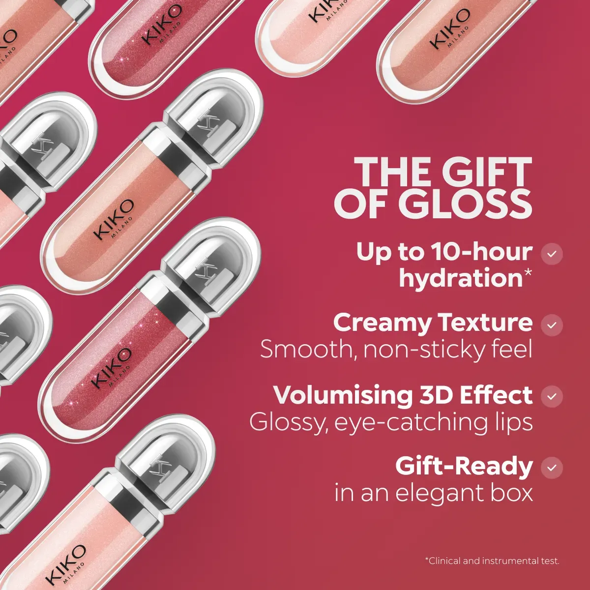 Kiko Glossy Lip Set - Lebanon - Makeup Germany Kiko Gift Gloss Set