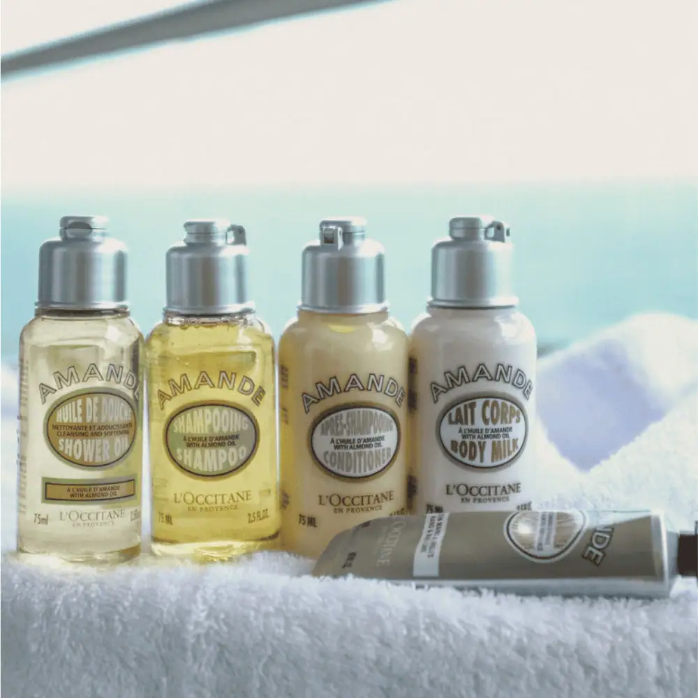 L'Occitane Almond Escape Set - Lebanon - Makeup Germany L'Occitane ALMOND ESCAPE SET L'Occitane Almond Escape Set Lebanon for sale in Lebanon - luxury body care gift set by L'Occitane featuring Almond Shower Oil, Almond Milk Concentrate, and Almond Hand Cream
