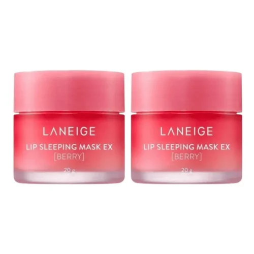 Laneige Lip Sleeping Mask Berry 20g X2 Laneige Lip Sleeping Mask Berry 20g Pack of 2 Lebanon for sale in Lebanon - set of two 20g jars of Laneige Lip Sleeping Mask in Berry scent with spatulas