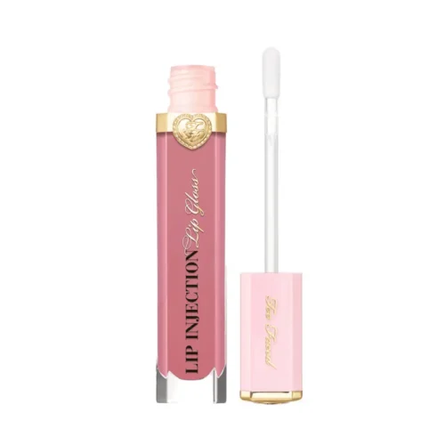 Too Faced Lip Injection Power Plumping Lip Gloss Glossy & Bossy Too Faced Lip Injection Power Plumping Gloss Glossy & Bossy Lebanon for sale in Lebanon - Too Faced Lip Injection Power Plumping Lip Gloss tube in soft mauve pink shade Glossy & Bossy with custom applicator