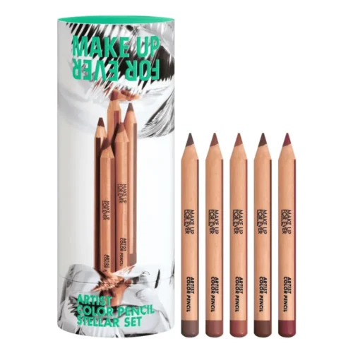 MAKE UP FOR EVER ARTIST COLOR PENCIL STELLAR SET Make Up For Ever Artist Color Pencil Set Lebanon for sale in Lebanon - 5-piece mini lip and eye liner pencil set including shades 506 Endless Cacao and 600 Anywhere Caffeine