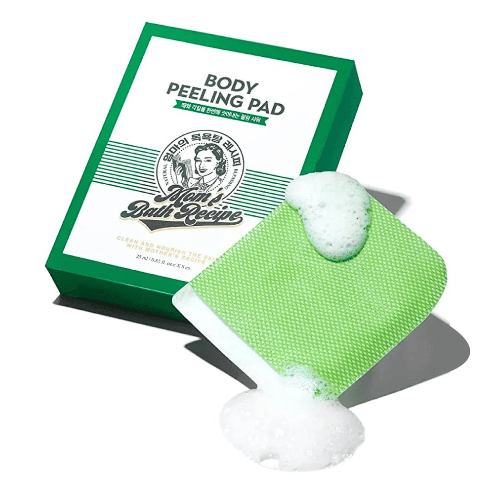 MOM'S BATH RECIPE Body Peeling Pad Original Care - Lebanon - Makeup Germany MOM'S BATH RECIPE Body Peeling Pad Original Care MOM'S BATH RECIPE Body Peeling Pad Original Care Lebanon for sale in Lebanon - dual-sided body exfoliating pad package infused with honey, yogurt, and hinoki scent