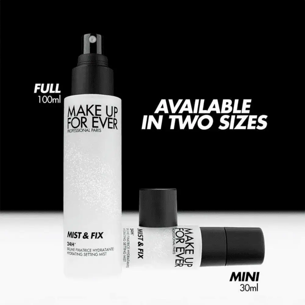 MAKE UP FOR EVER Mist & Fix Travel Set - Lebanon - Makeup Germany MAKE UP FOR EVER Mist & Fix Travel Set Make Up For Ever Mist and Fix Travel Set Lebanon for sale in Lebanon - travel-size alcohol-free setting spray bottle with Hyaluronic Acid and Aloe Vera