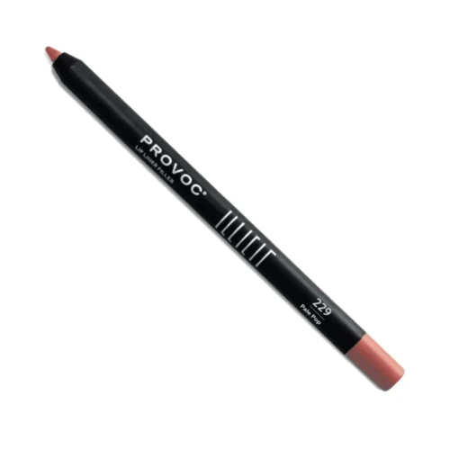 PROVOC ILLICIT Lip Liner Filler WP 229Pale Pop Provoc Illicit Lip Liner Filler WP 229 Pale Pop Lebanon for sale in Lebanon - Provoc Waterproof Gel Lip Liner Pencil in shade 229 Pale Pop showing pencil tip and cap