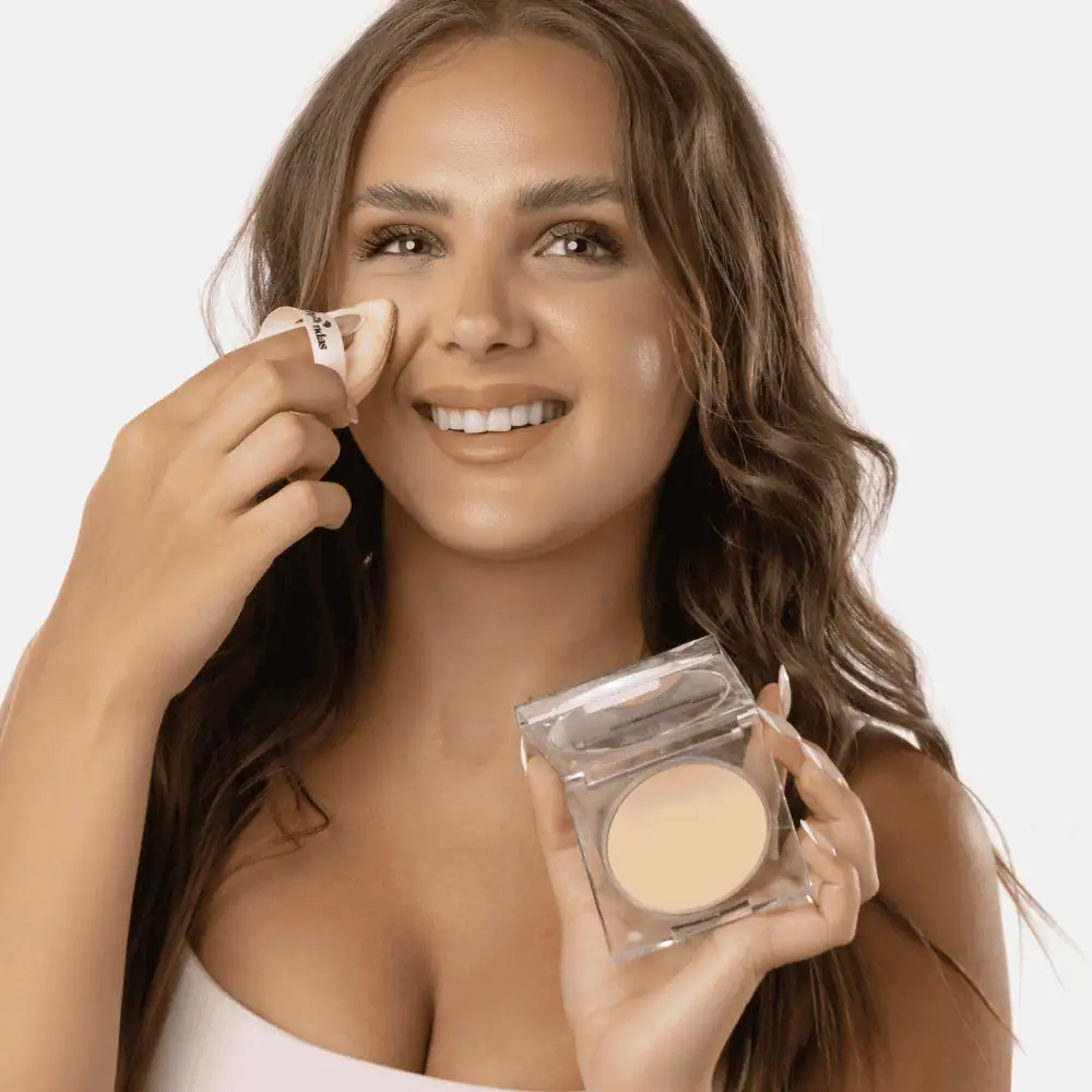 Rosy the Panda In Place Compact Powder - Lebanon - Makeup Germany Rosy the Panda In Place Compact Powder