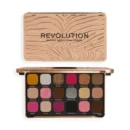 Revolution Revolution Forever Flawless Bare Pink Eyeshadow Palette Pink Soft Glam Eyeshadow Palette for sale in Lebanon - 18 pink gold brown matte and metallic eyeshadow tin compact