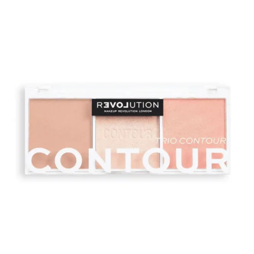 Revolution Relove Colour Play Contour Trio Palette Revolution Relove Colour Play Contour Trio Palette Lebanon for sale in Lebanon - 3-pan face compact by Relove by Revolution featuring contour, blush, and highlighter shades