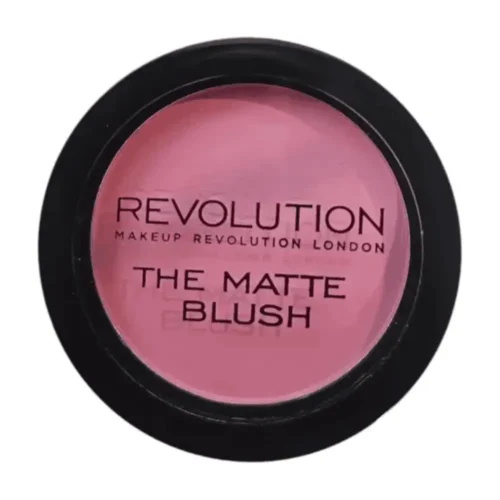 Revolution The Matte Blush Devine Revolution The Matte Blush Lebanon for sale in Lebanon - 8.9g compact of cool-toned pink matte pressed powder blush