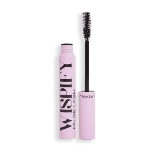 Revolution Wispify False Lash Mascara Revolution Wispify False Lash Mascara Lebanon for sale in Lebanon - tube and unique duo butterfly wing brush of Revolution Wispify False Lash Mascara