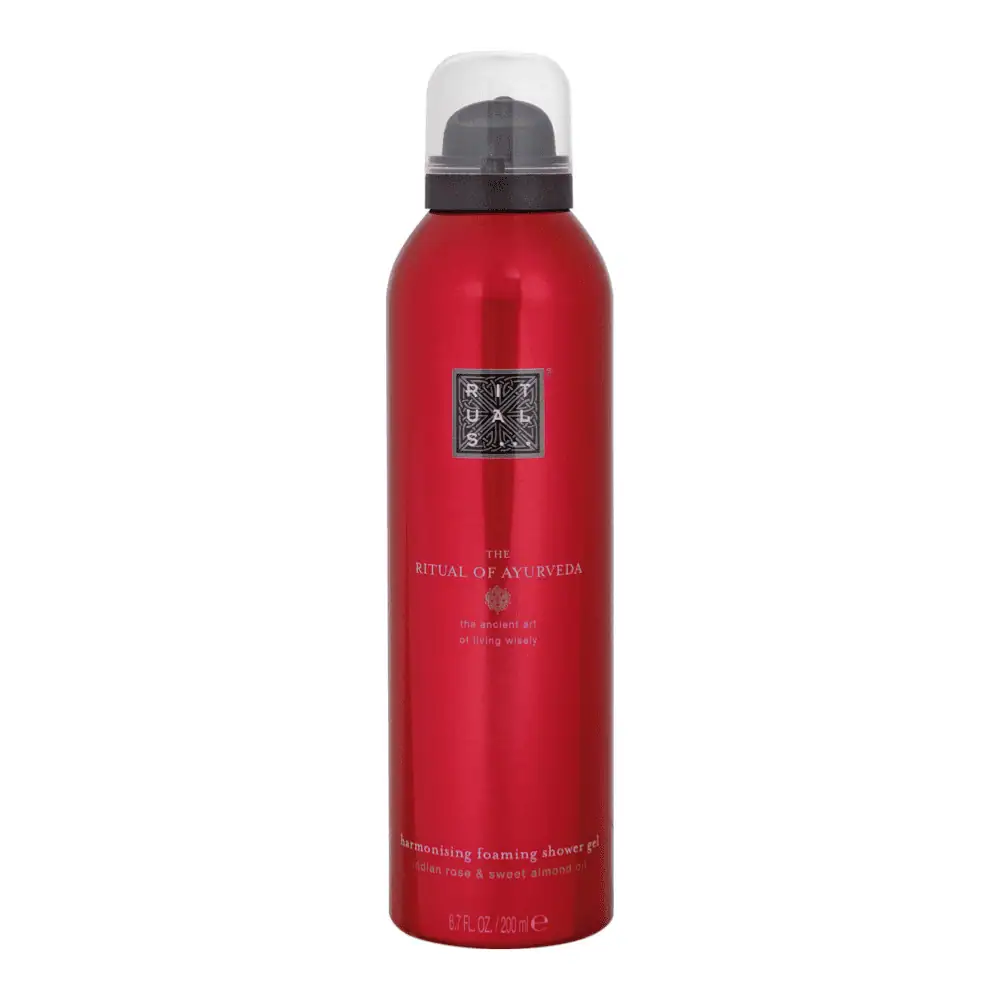 Rituals The Ritual of Ayurveda Medium Gift Set - Lebanon - Makeup Germany Rituals Rituals The Ritual of Ayurveda Medium Gift Set Indian Rose and Sweet Almond Oil Body Care Set for sale in Lebanon - 4-piece foaming gel body scrub lotion and candle luxury red box set