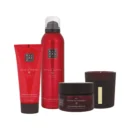 Rituals Rituals The Ritual of Ayurveda Medium Gift Set Indian Rose and Sweet Almond Oil Body Care Set for sale in Lebanon - 4-piece foaming gel body scrub lotion and candle luxury red box set